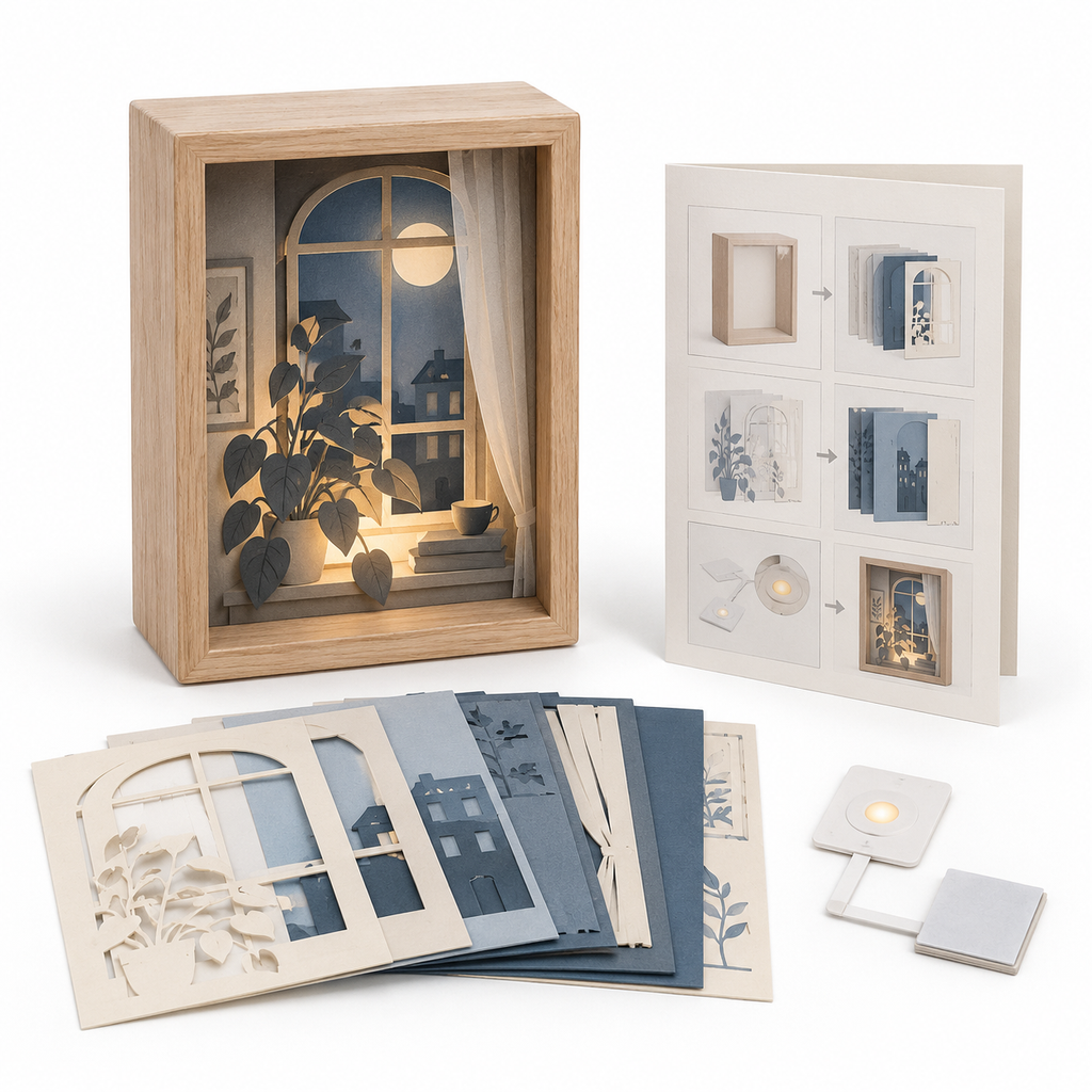 Little Window Shadow Box Kit