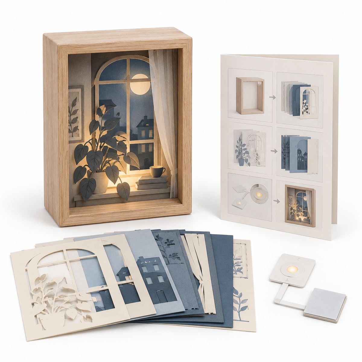 Little Window Shadow Box Kit