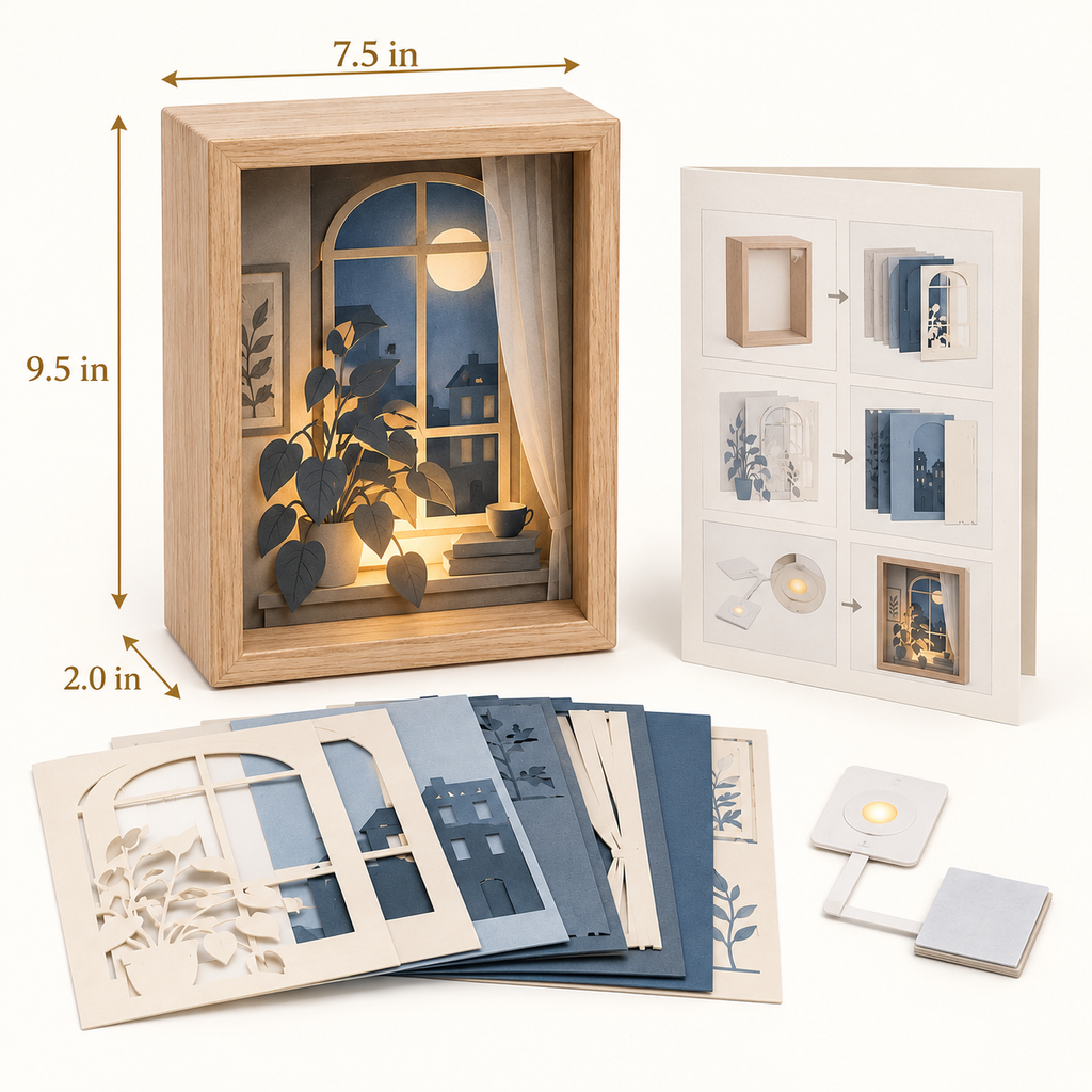 Little Window Shadow Box Kit