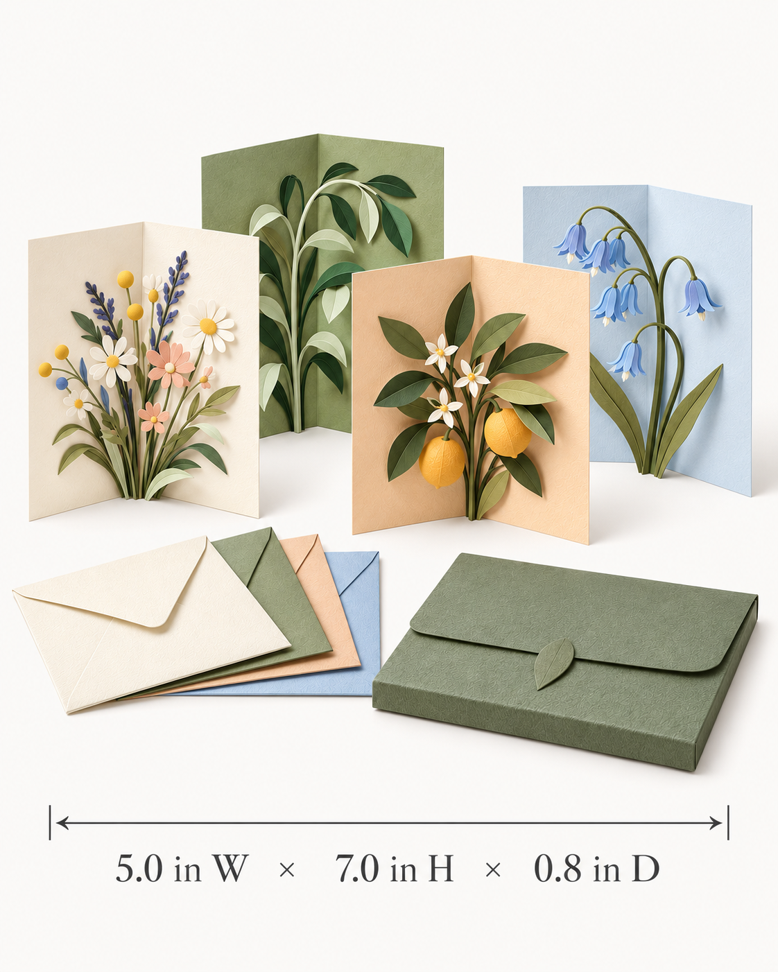 Folded Garden Card Set