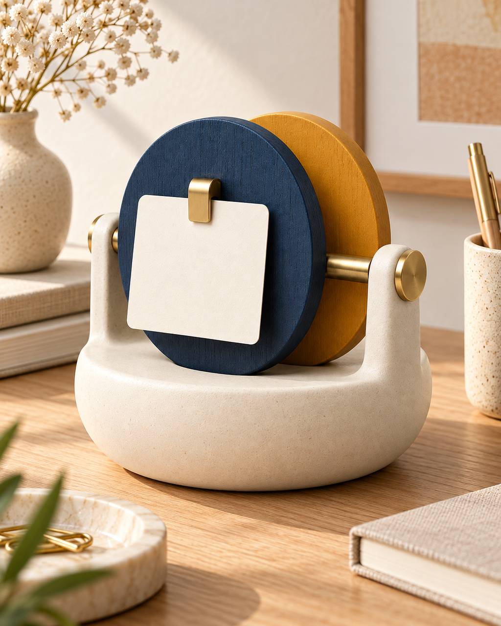 Quiet Orbit Desk Calendar