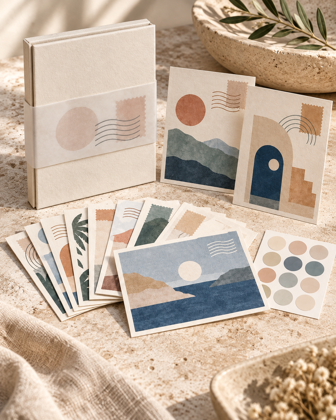 Postmark Memory Card Set
