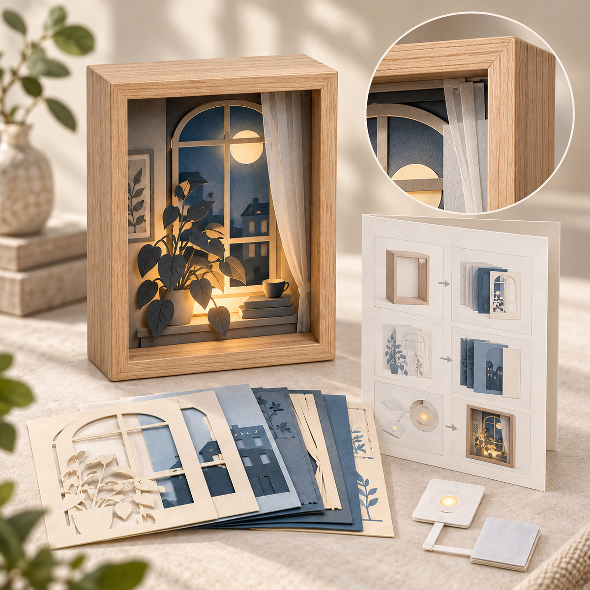 Little Window Shadow Box Kit