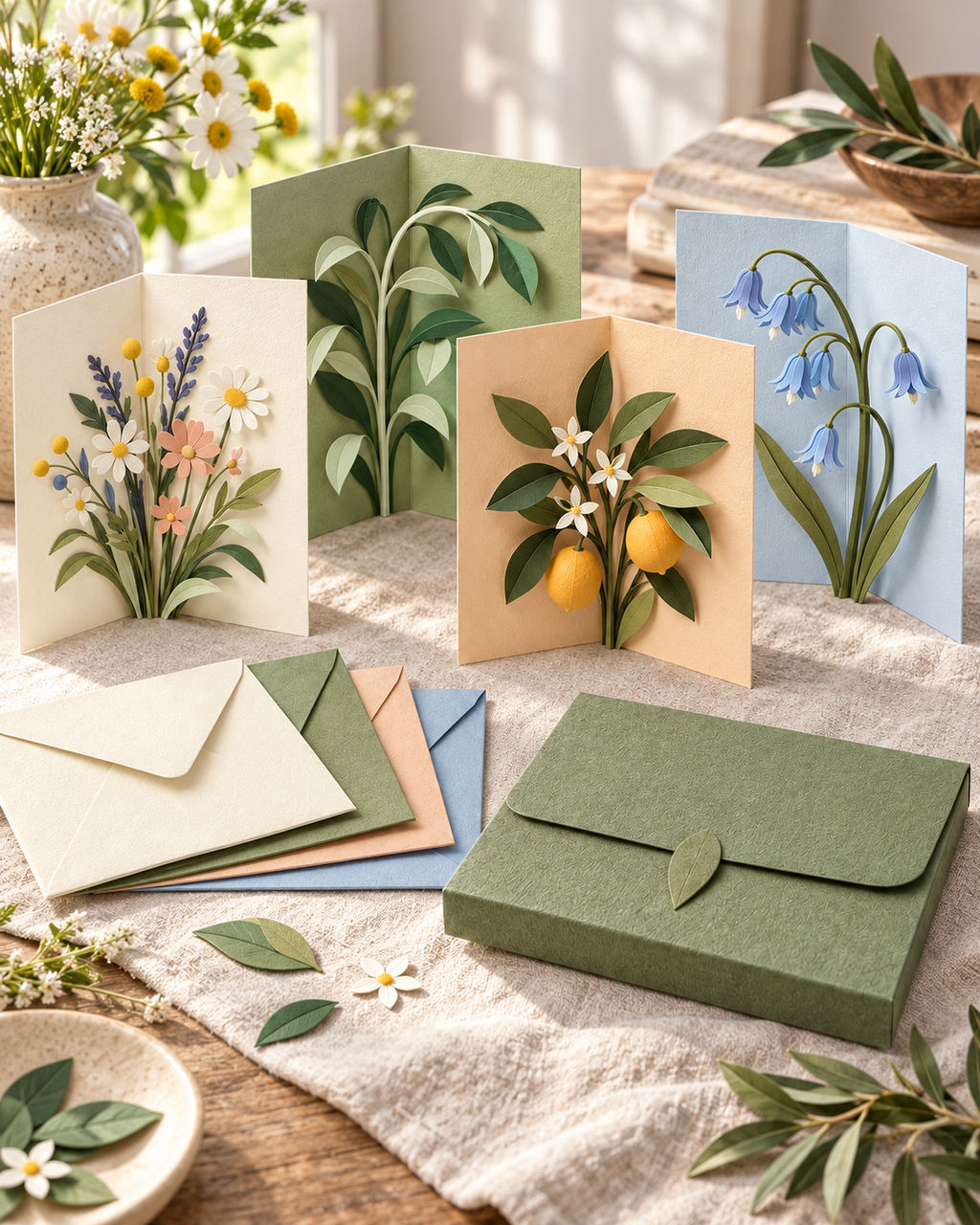 Folded Garden Card Set