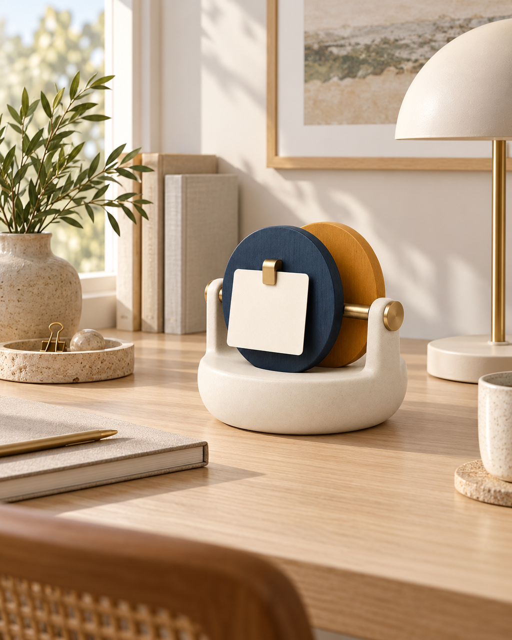 Quiet Orbit Desk Calendar
