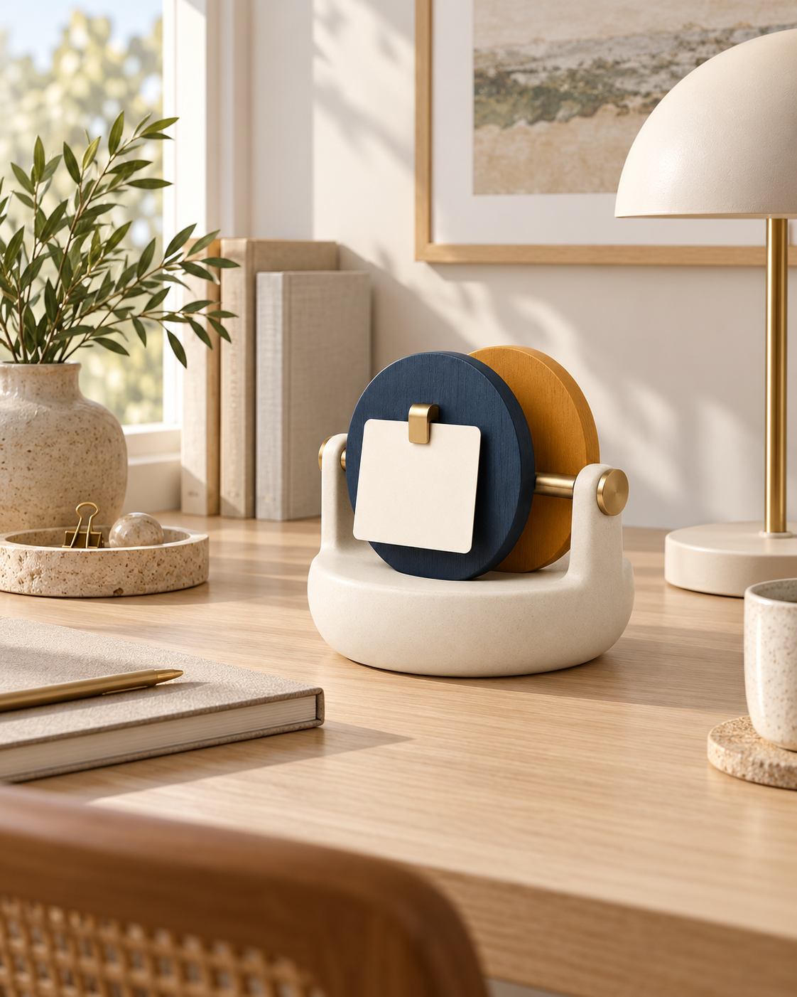 Quiet Orbit Desk Calendar