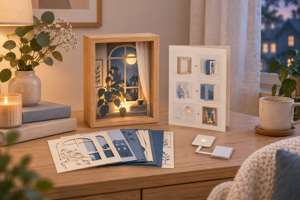 Little Window Shadow Box Kit