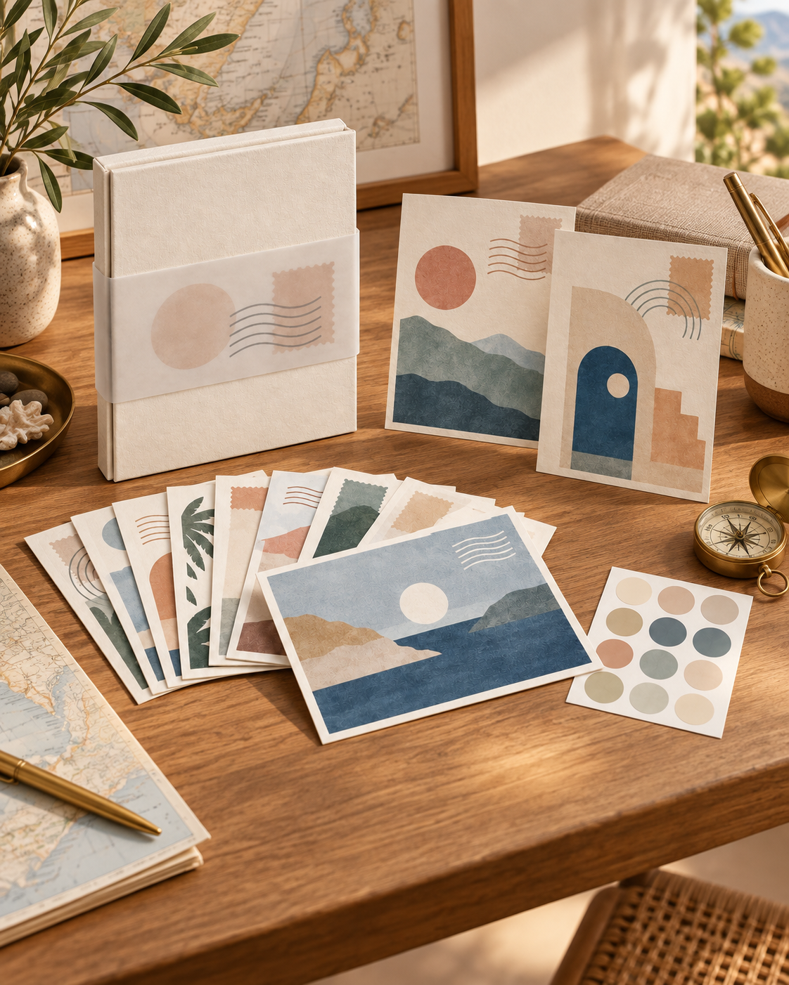 Postmark Memory Card Set