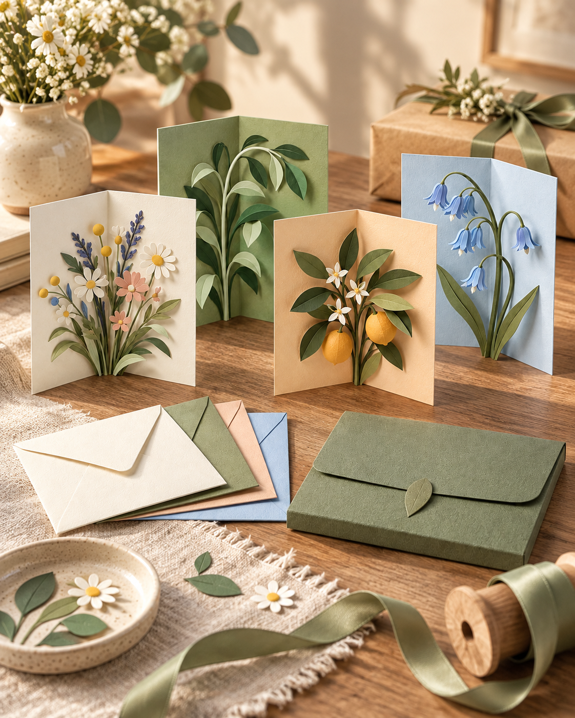 Folded Garden Card Set