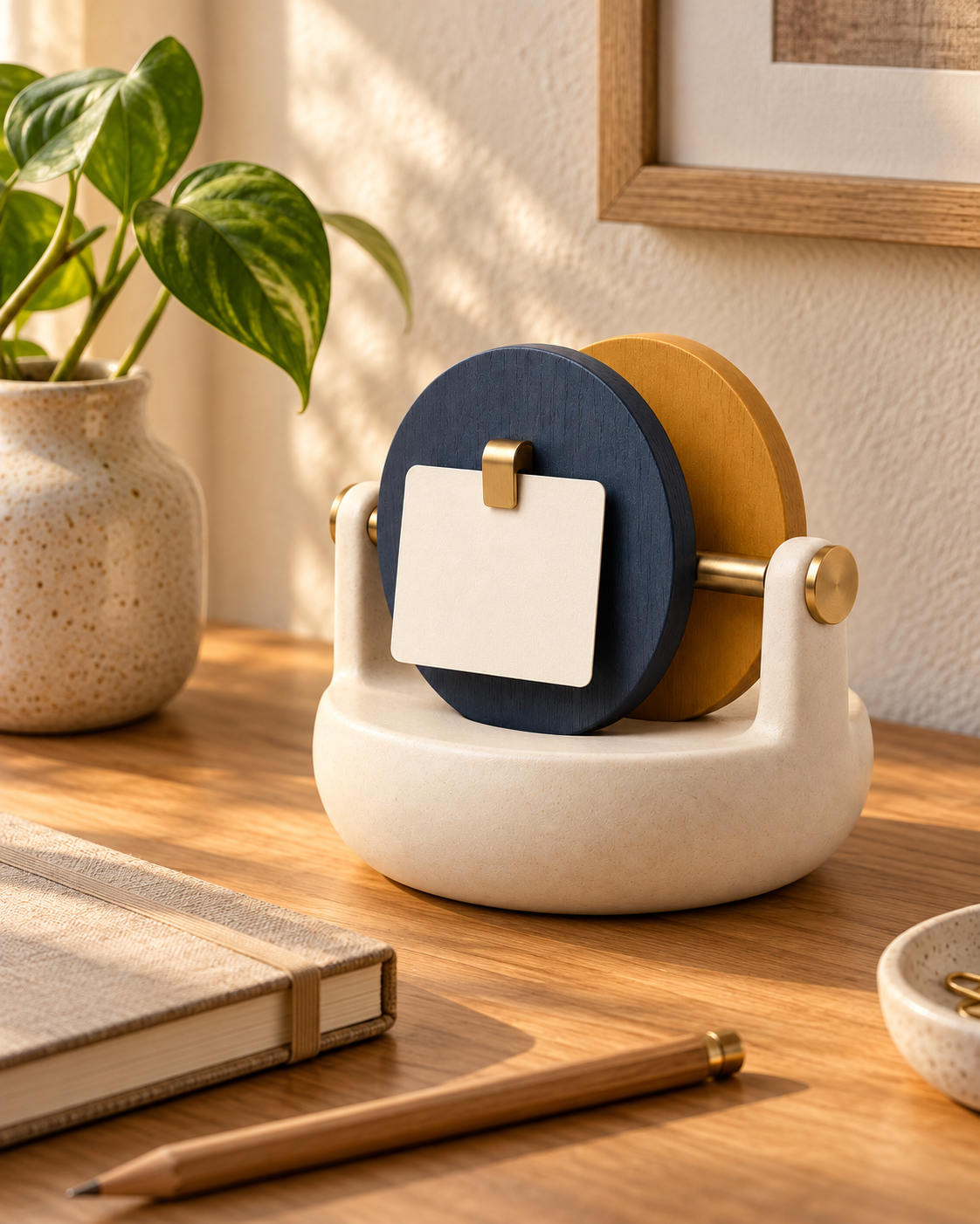 Quiet Orbit Desk Calendar